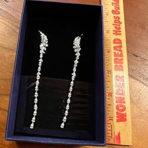 Swarovski Crystal pierced earrings